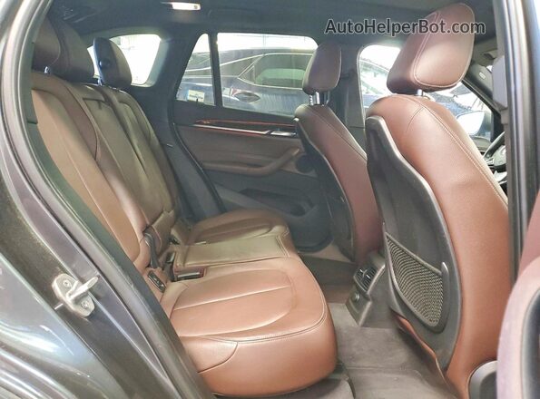 WBXHT3C30GP884589 2016 BMW X1 Gray უკანა სალონის ხედი
