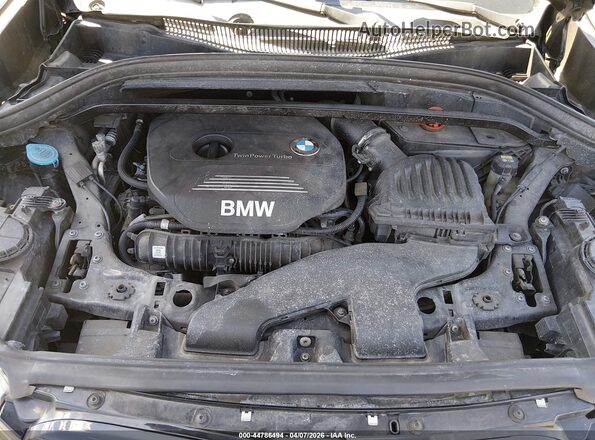 WBXHT3C30H5F73664 2017 BMW X1 Black Widok z tyłu