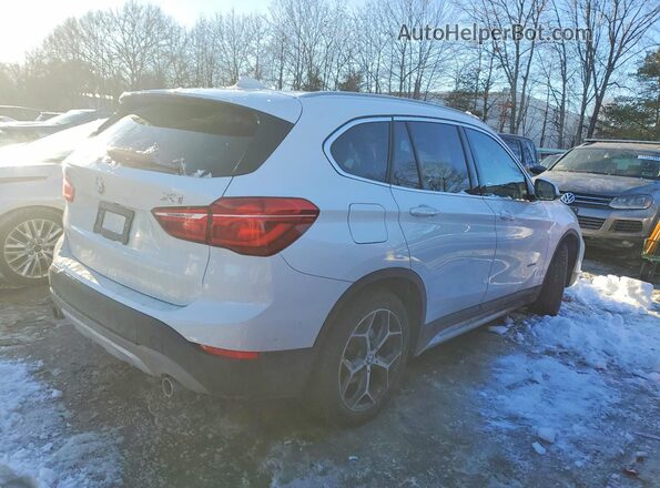 WBXHT3C30J5K29609 2018 BMW X1 Белый Задняя правая четверть