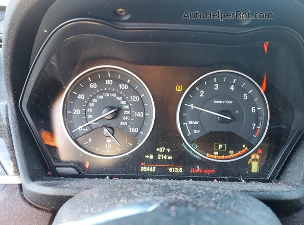 WBXHT3C30J5K29609 2018 BMW X1 Белый Вид щитка приборов
