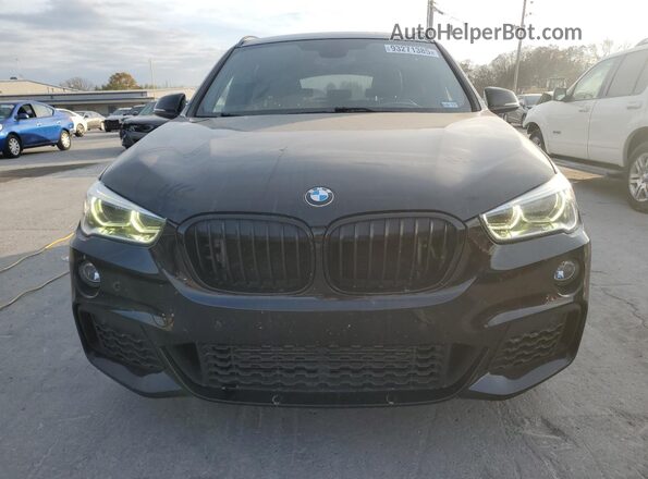 WBXHT3C31H5F72345 2017 BMW X1 Черный Вид спереди