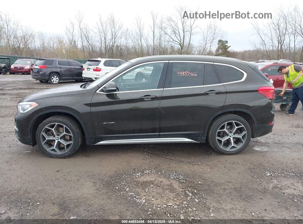 WBXHT3C31H5F78890 2017 BMW X1 Коричневый Панорамный вид салона 360°