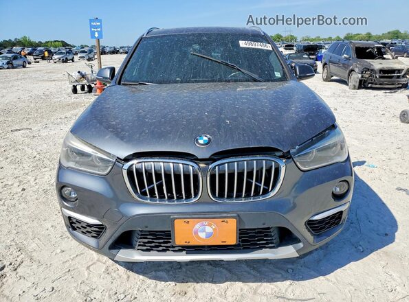 WBXHT3C33G5E55882 2016 BMW X1 Серый Вид спереди