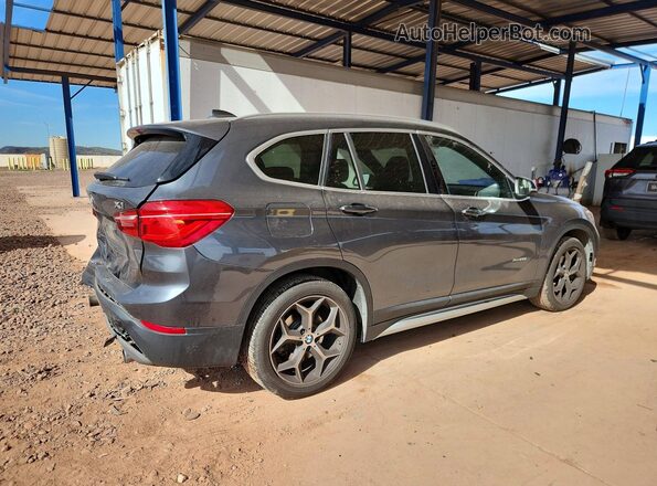 WBXHT3C33GP883775 2016 BMW X1 Gray Задня права чверть