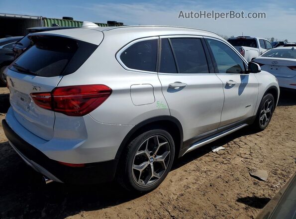 WBXHT3C33J5L25895 2018 BMW X1 White Задня права чверть