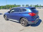 2017 Bmw X1 Xdrive28i Blue vin: WBXHT3C34H5F84053