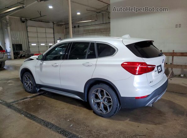 WBXHT3C34J3H30064 2018 BMW X1 White უკანა მარცხენა