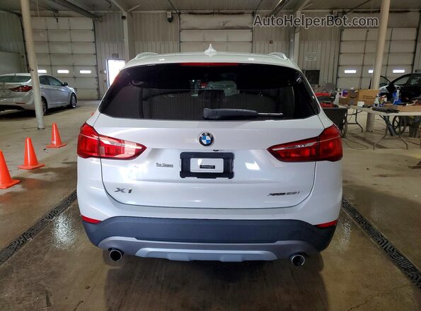 WBXHT3C34J3H30064 2018 BMW X1 White უკანა ხედი
