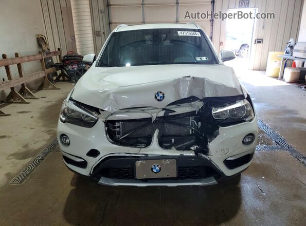 WBXHT3C34J3H30064 2018 BMW X1 White წინა ხედი