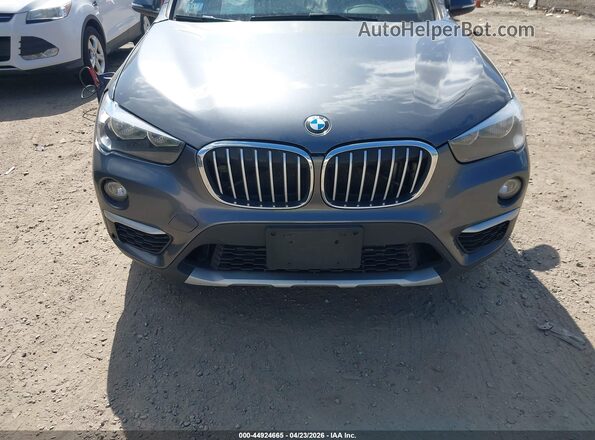 WBXHT3C34J5F92272 2018 BMW X1 Серый Вид щитка приборов