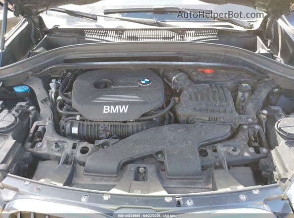 WBXHT3C34J5F92272 2018 BMW X1 Серый Вид сзади