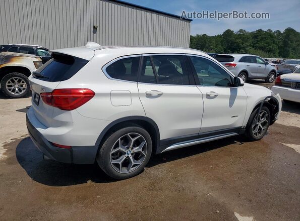 WBXHT3C35G5E56192 2016 BMW X1 White Tył prawy