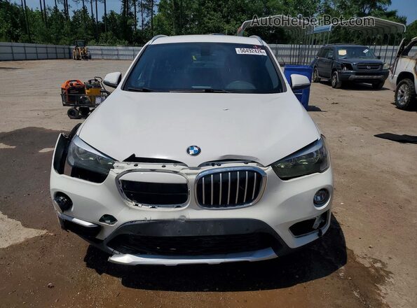 WBXHT3C35G5E56192 2016 BMW X1 White Widok z przodu