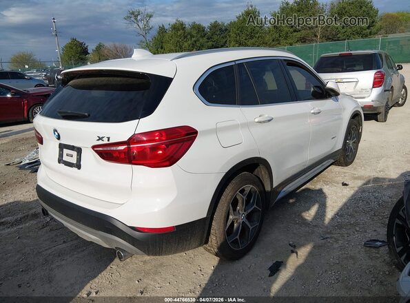 WBXHT3C35J5F91423 2018 BMW X1 Белый Задняя правая четверть