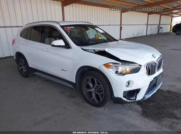 WBXHT3C38GP885053 2016 BMW X1 Белый Передняя правая четверть