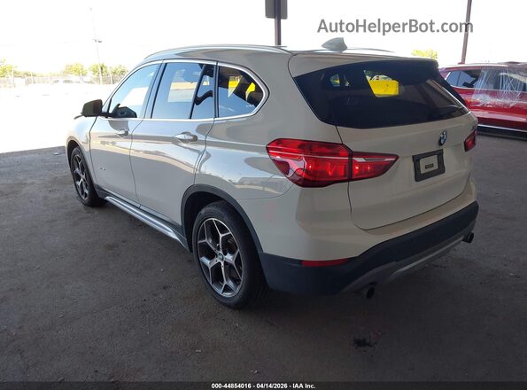 WBXHT3C38GP885053 2016 BMW X1 Белый Задняя левая четверть