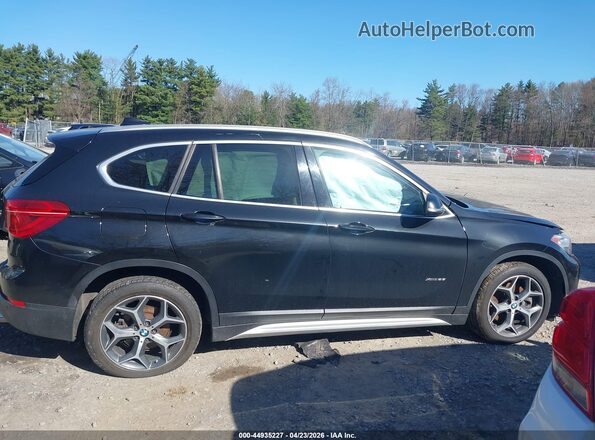 WBXHT3C38H5F73685 2017 BMW X1 Черный Вид щитка приборов