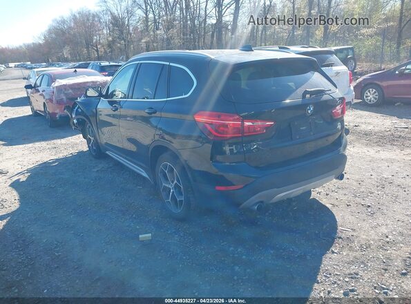 WBXHT3C38H5F73685 2017 BMW X1 Черный Задняя левая четверть