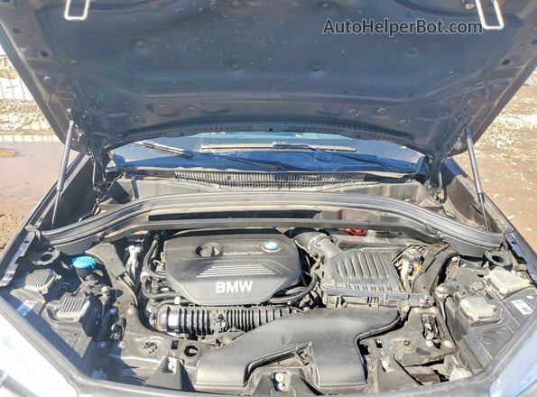 WBXHT3C38J5L32549 2018 BMW X1 Черный Вид задней части салона