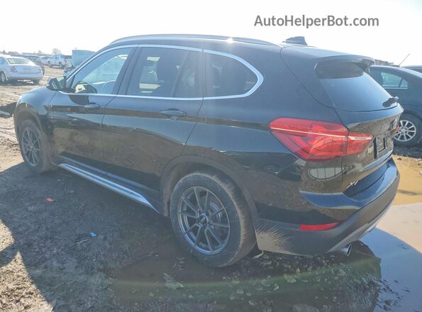 WBXHT3C38J5L32549 2018 BMW X1 Черный Задняя левая четверть