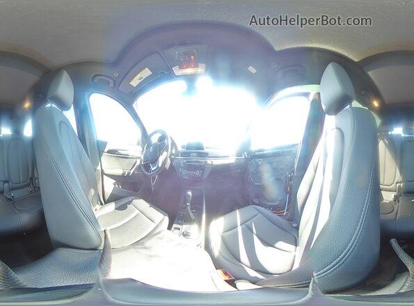WBXHT3C38J5L32549 2018 BMW X1 Черный Панорамный вид салона 360°