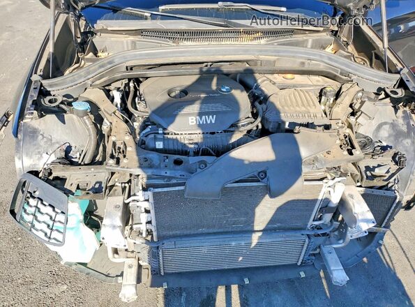WBXHT3C39H5F73579 2017 BMW X1 Черный Вид подкапотного пространства