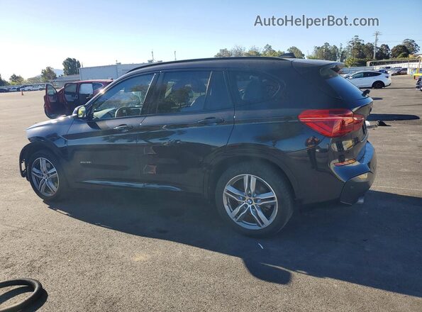 WBXHT3C39H5F73579 2017 BMW X1 Черный Задняя левая четверть