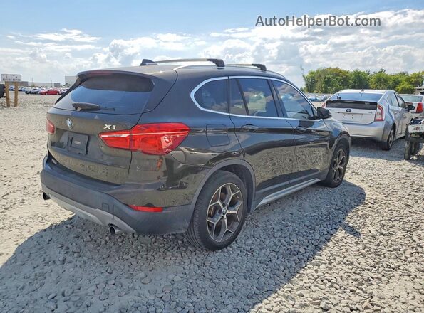 WBXHT3C3XG5E48590 2016 BMW X1 Коричневый Задняя правая четверть