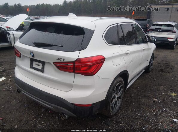 WBXHT3C3XJ5F91126 2018 BMW X1 White Trasero derecho
