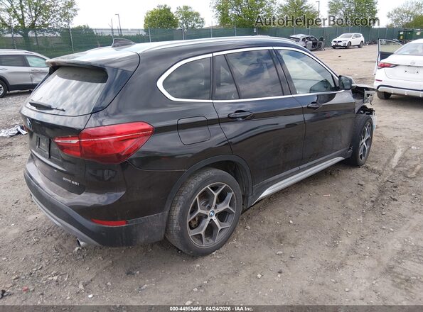 WBXHT3C57K5L90770 2019 BMW X1 Черный Задняя правая четверть