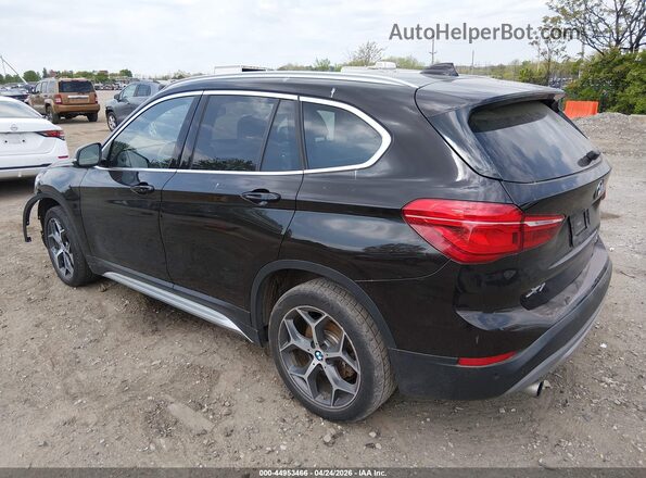 WBXHT3C57K5L90770 2019 BMW X1 Черный Задняя левая четверть