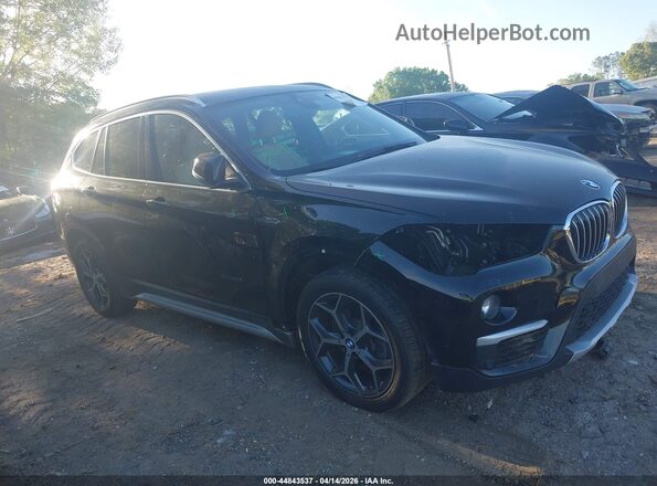 WBXHT3Z30H4A57690 2017 BMW X1 Черный Вид задней части салона