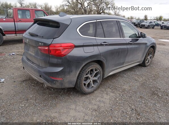 WBXHT3Z39J4A65972 2018 BMW X1 Серый Задняя правая четверть