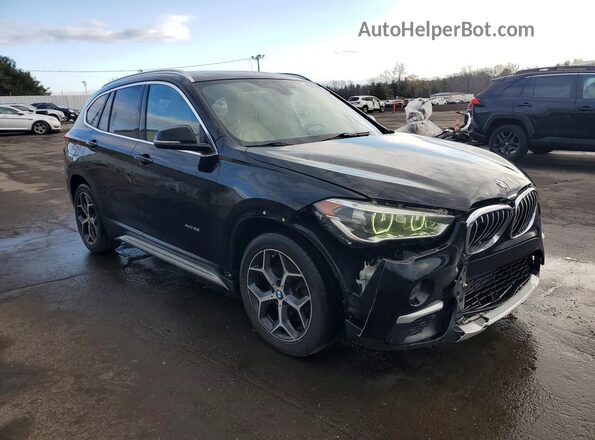 WBXHT3Z3XG4A48199 2016 BMW X1 Черный Передняя правая четверть