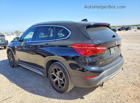 WBXHU7C31J5L06699 2018 BMW X1 Черный Задняя левая четверть