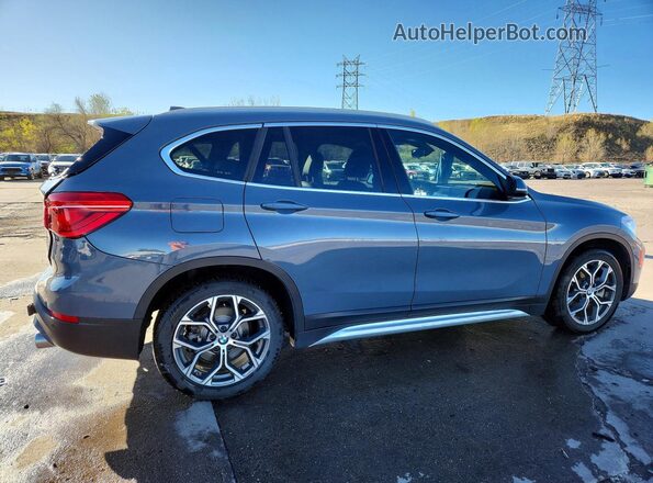 WBXJG7C01L5P35682 2020 BMW X1 Gray Задня права чверть