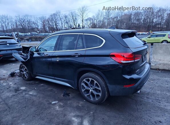 WBXJG9C01L5P65714 2020 BMW X1 Black უკანა მარცხენა