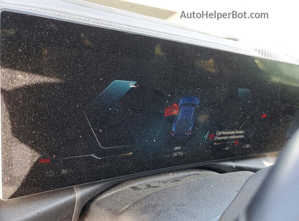 WBY33AW00PFP73624 2023 BMW I4 Синий Вид щитка приборов