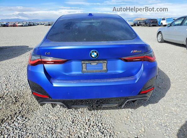 WBY33AW00PFP73624 2023 BMW I4 Синий Вид сзади