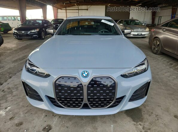 WBY33AW0XRFS33958 2024 BMW I4 Gray Vista frontal