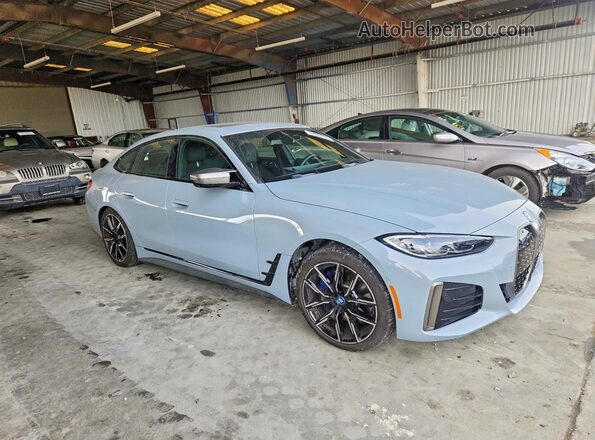WBY33AW0XRFS33958 2024 BMW I4 Gray Delantero derecho