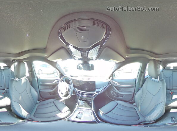 WBY43AW03RFS84206 2024 BMW I4 Gray Vista de la etiqueta del VIN