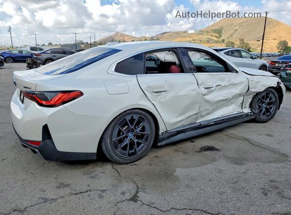 WBY43AW05PFP81982 2023 BMW I4 White Tył prawy
