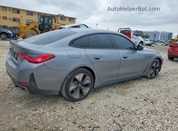 WBY43AW06PFP45038 2023 BMW I4 Gray Rear right