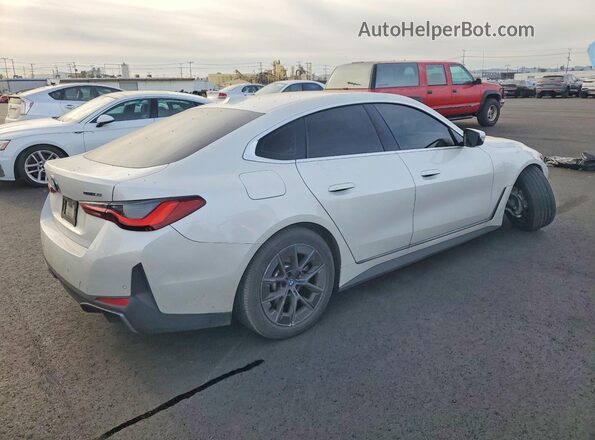 WBY43AW07RFS85410 2024 BMW I4 White Trasero derecho