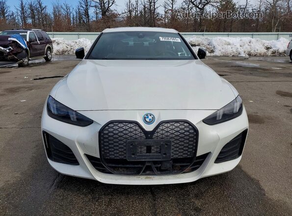 WBY43HD03SFU47731 2025 BMW I4 White Widok z przodu