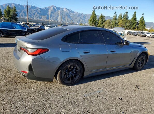 WBY73AW01NFN12744 2022 BMW I4 Silver Tył prawy