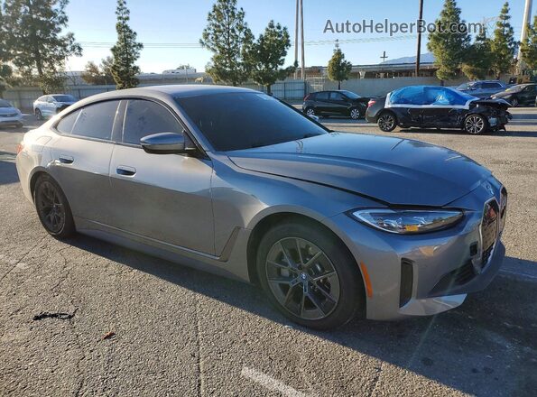 WBY73AW01NFN12744 2022 BMW I4 Silver Przód prawy