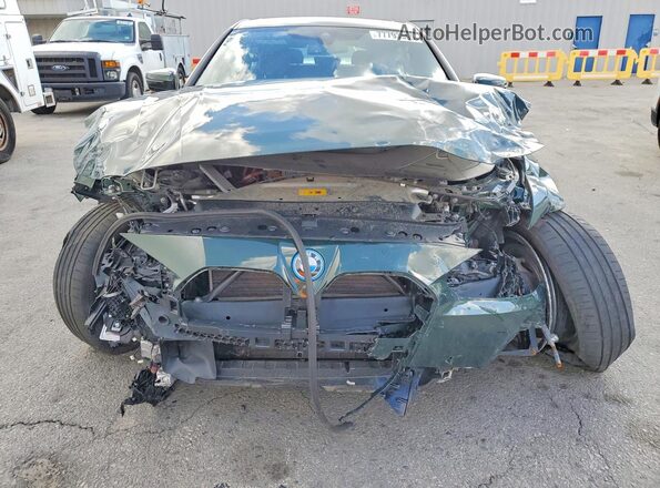 WBY73AW07RFT33632 2024 BMW I4 Зеленый Вид спереди