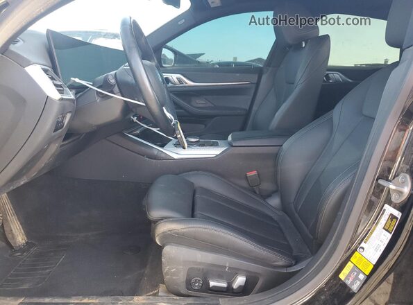 WBY73AW08PFP89068 2023 BMW I4 Black Front interior view